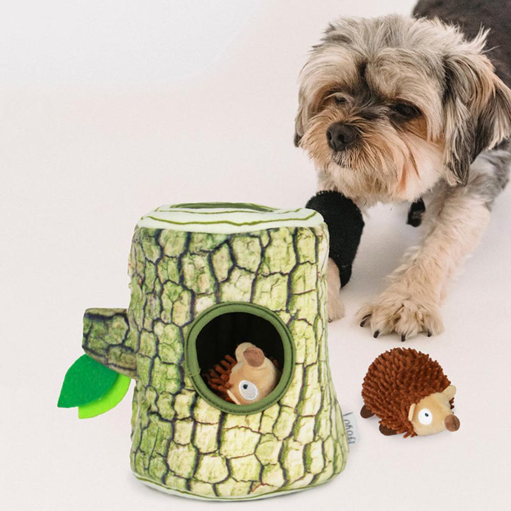 Dog Plush Squeaky Interactive Burrow Toy-DogsTailCircle