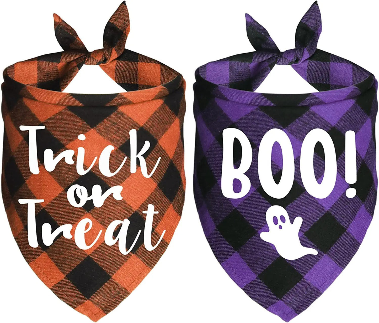 Halloween Dog Bandana - 2 Pack-DogsTailCircle