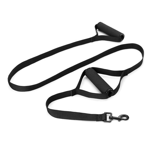 Heavy Duty No Pull Double Handle Training Leash-DogsTailCircle