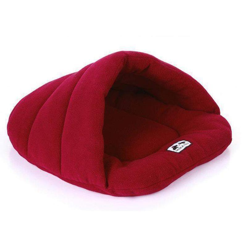 High-Quality Warm Sleeping Fleece Small Dog Bed-DogsTailCircle