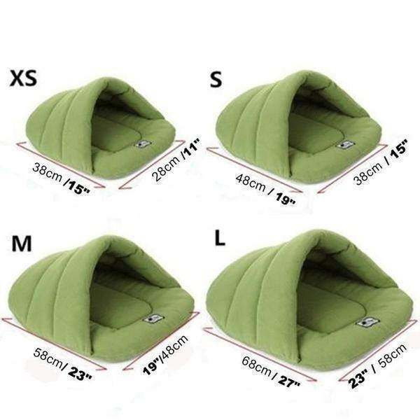 High-Quality Warm Sleeping Fleece Small Dog Bed-DogsTailCircle