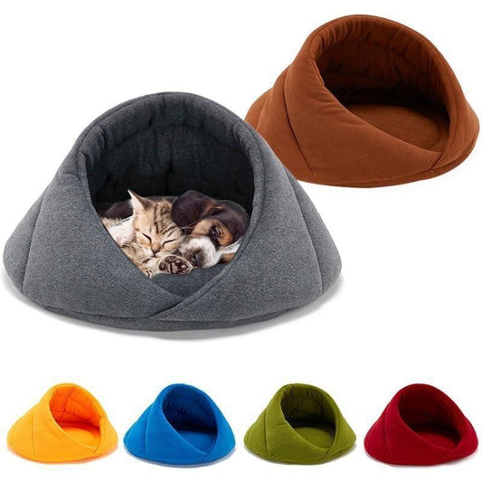 High Quality Washable Warm Comfy Snuggle Fleece Dog Bed-DogsTailCircle