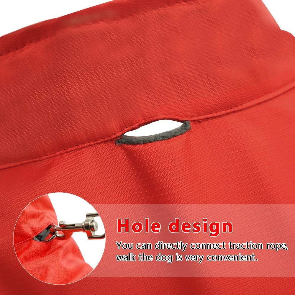 Waterproof Dog Winter Coat Warm Dog Jacket-DogsTailCircle