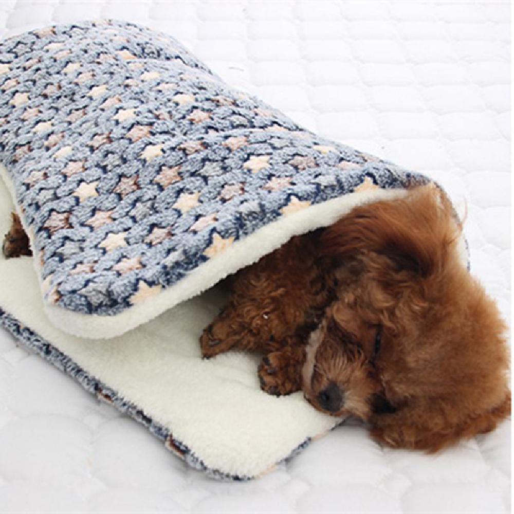Comfy Soft Fleece Dog Bed/Mat-DogsTailCircle