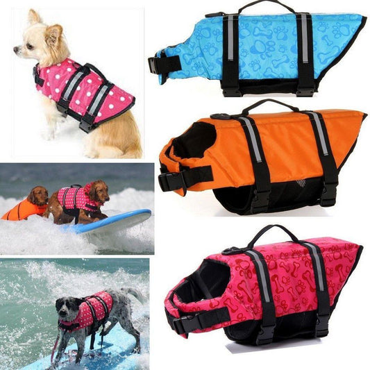 Dog Safety Life Jacket-DogsTailCircle