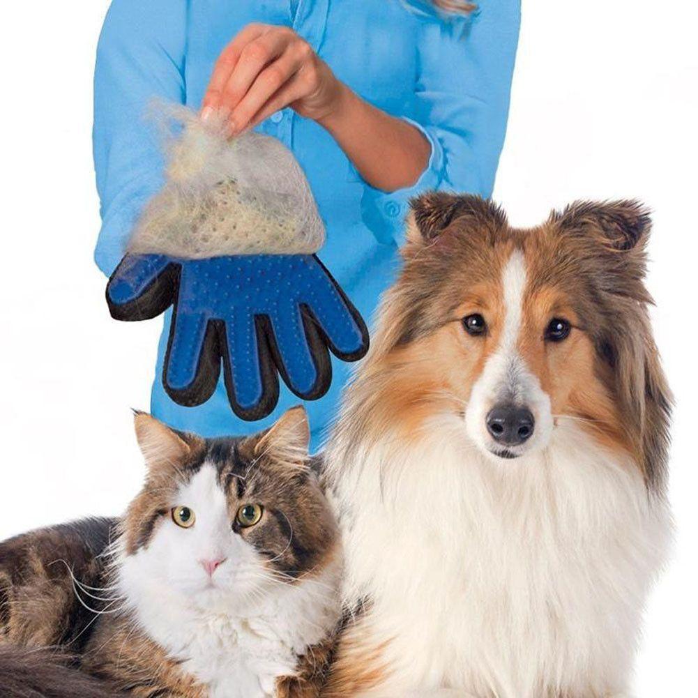 Grooming Massage Pet Magic Brush Glove-DogsTailCircle