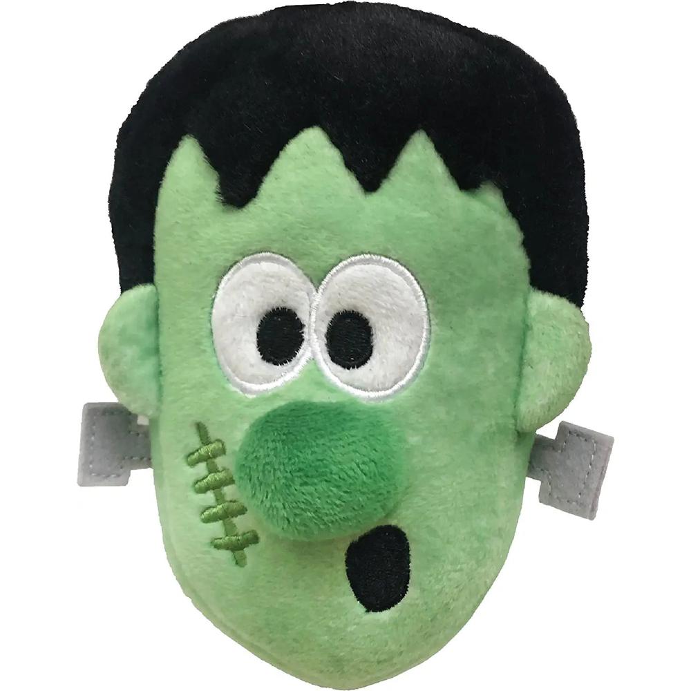 Halloween Dog Plush Squeaker Toy - Korn - Frankenstein - Witch Brew - Bone - Pumpkin-DogsTailCircle