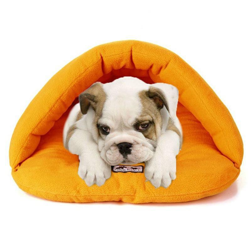 High Quality Warm Sleeping Fleece Small Dog Bed-DogsTailCircle