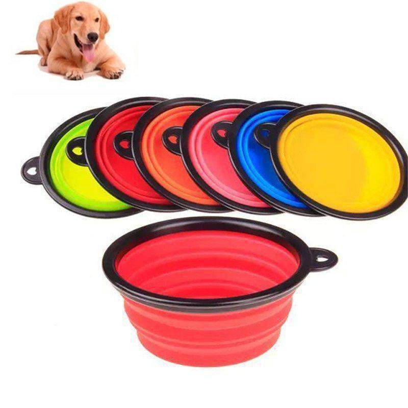 Luxury Portable Dog Folding Bowl-DogsTailCircle