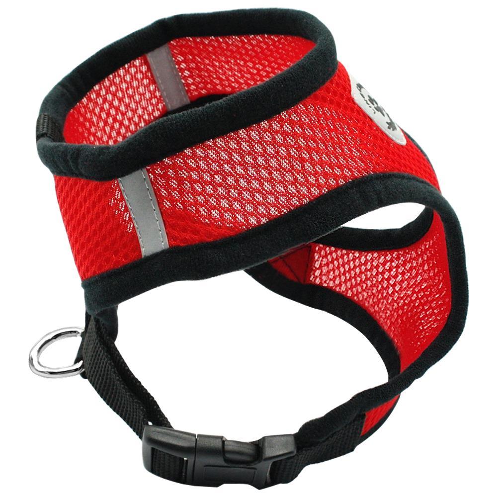New Soft Breathable Mesh Puppy Dog Harness and Leash Set-DogsTailCircle