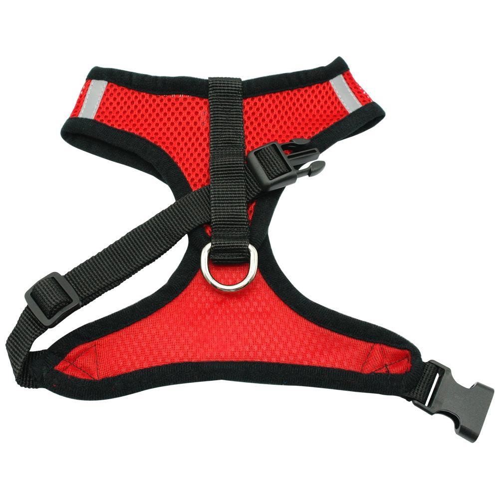 New Soft Breathable Mesh Puppy Dog Harness and Leash Set-DogsTailCircle