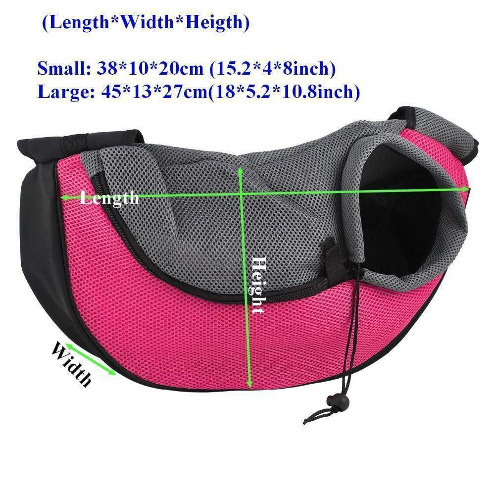 Pet Carrier Shoulder Bag Sling-DogsTailCircle