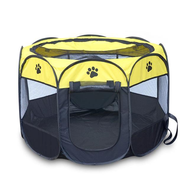 Portable Folding Dog House Playpen-DogsTailCircle