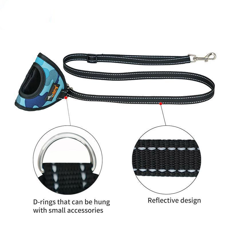 Quality Adjustable Dog Leash with Hand Grip-DogsTailCircle