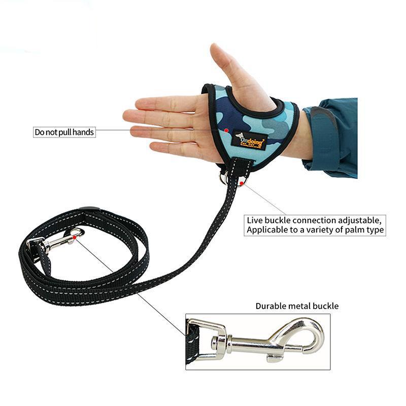 Quality Adjustable Dog Leash with Hand Grip-DogsTailCircle