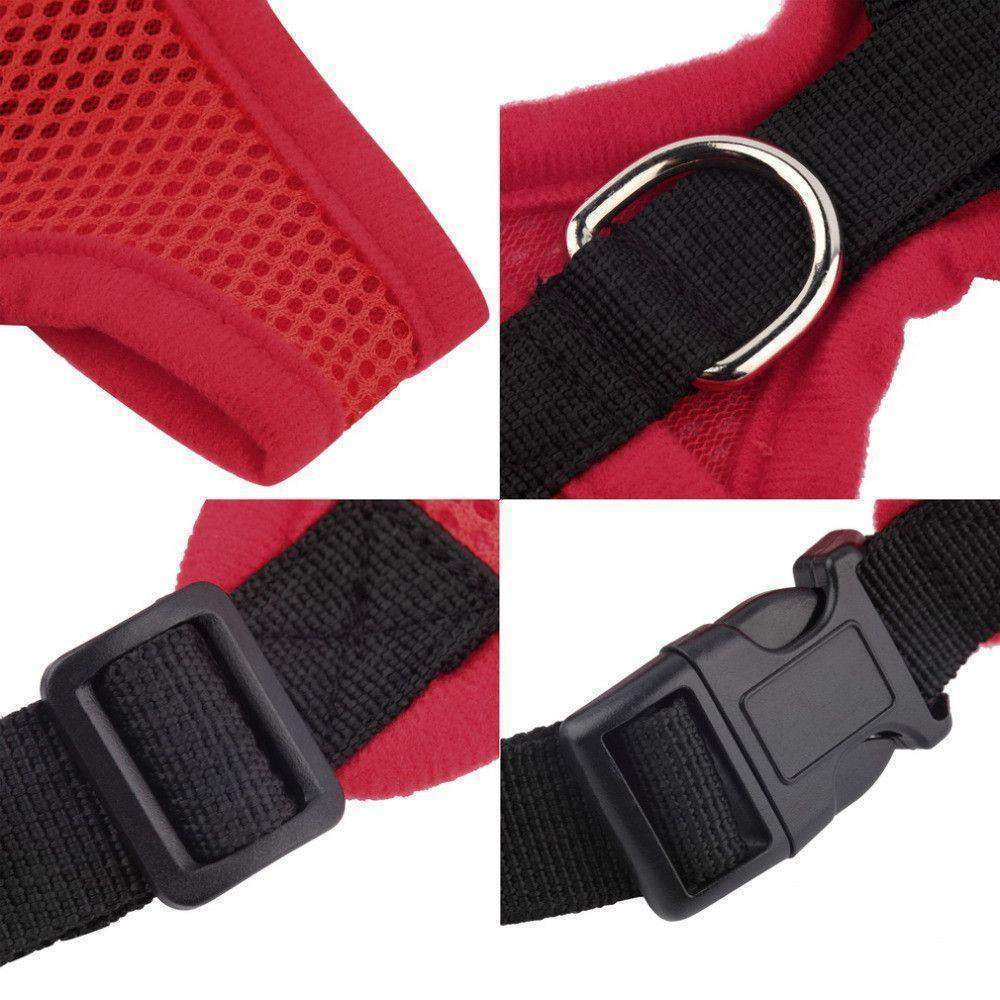 Quick-release Mesh Comfort Dog Harness - SALE-DogsTailCircle