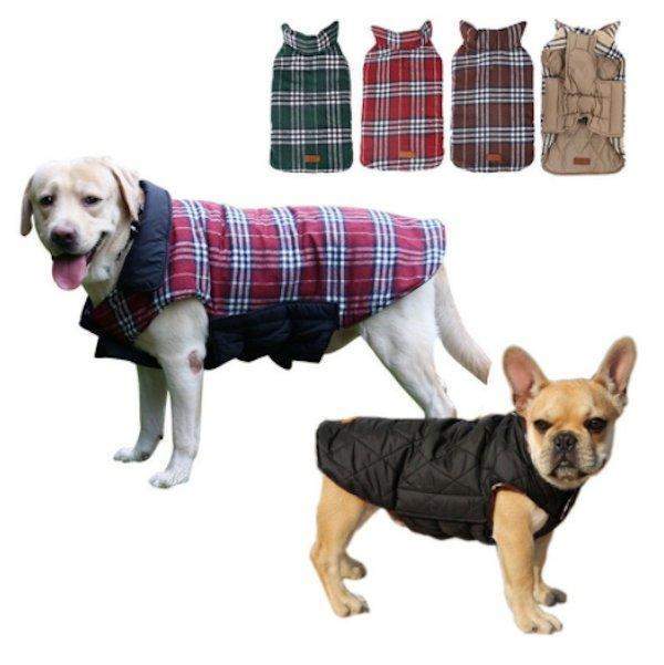Reversible Waterproof Dog Jacket-DogsTailCircle
