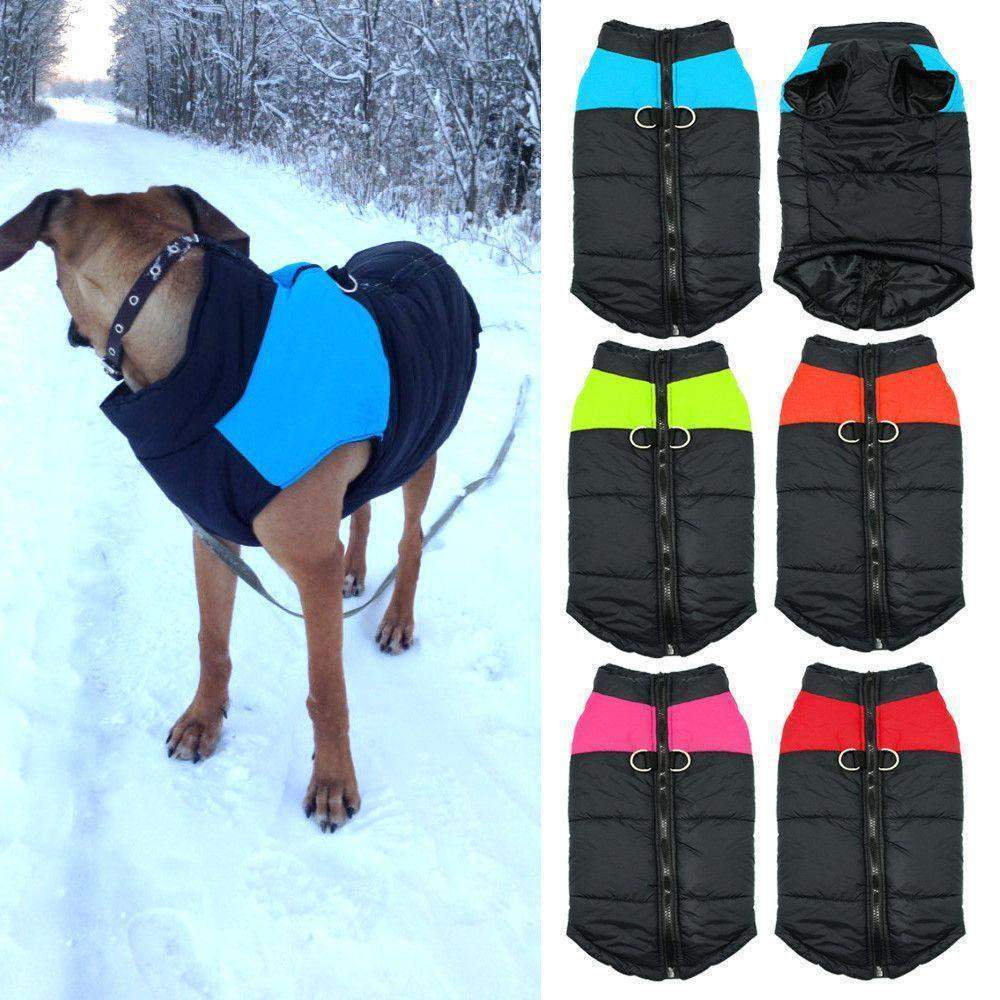 Warm Waterproof Dog Vest SALE-DogsTailCircle