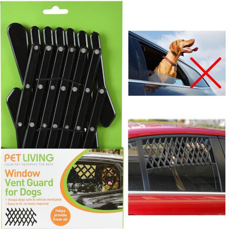 Adjustable Safety Car Window Dog Barrier-DogsTailCircle