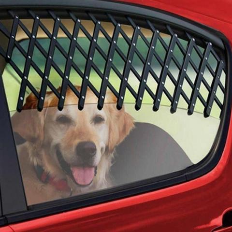 Adjustable Safety Car Window Dog Barrier-DogsTailCircle