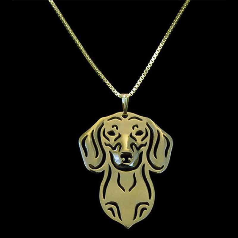 Britney Dog Necklace-DogsTailCircle