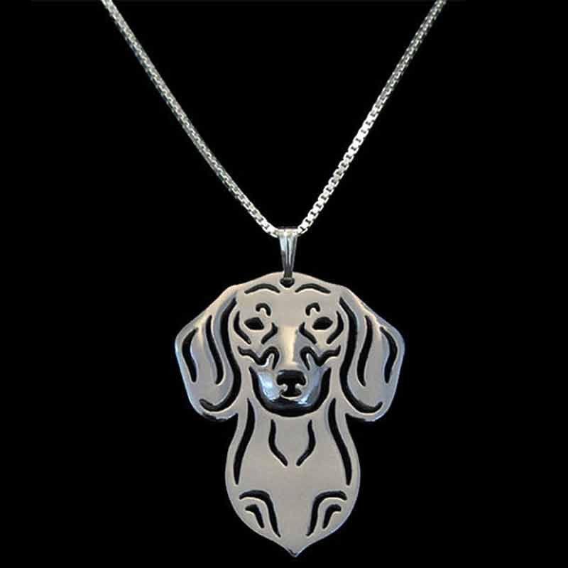 Britney Dog Necklace-DogsTailCircle