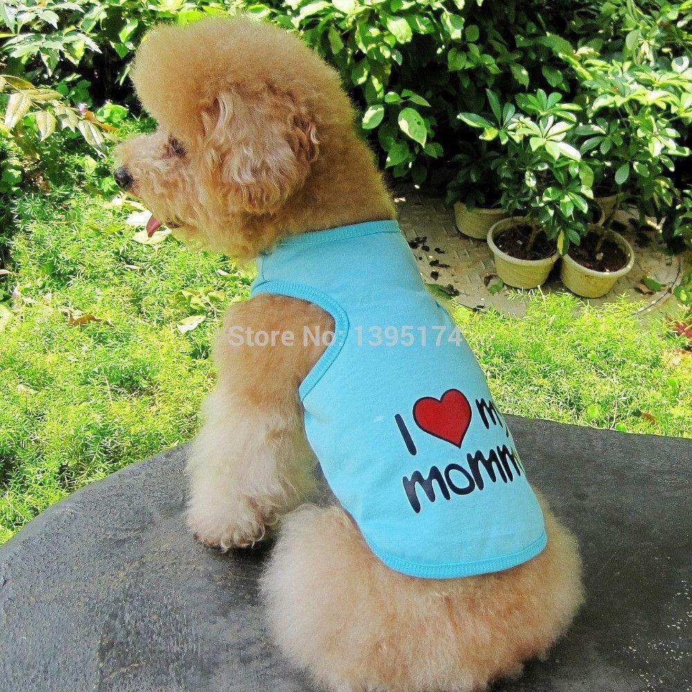 Cute Dog T shirt Love Mommy Daddy-DogsTailCircle