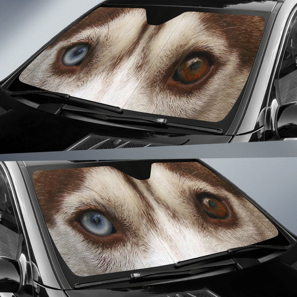 Dog Eyes - Car Sun Shaes-DogsTailCircle