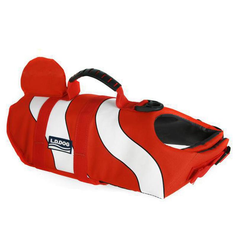 Clownfish dog best sale life jacket