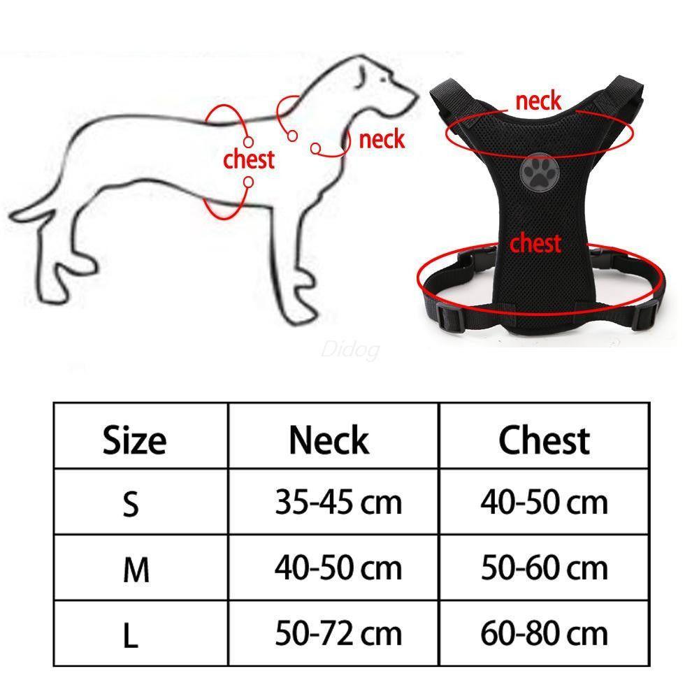 High Quality Soft Mesh Dog Harness-DogsTailCircle