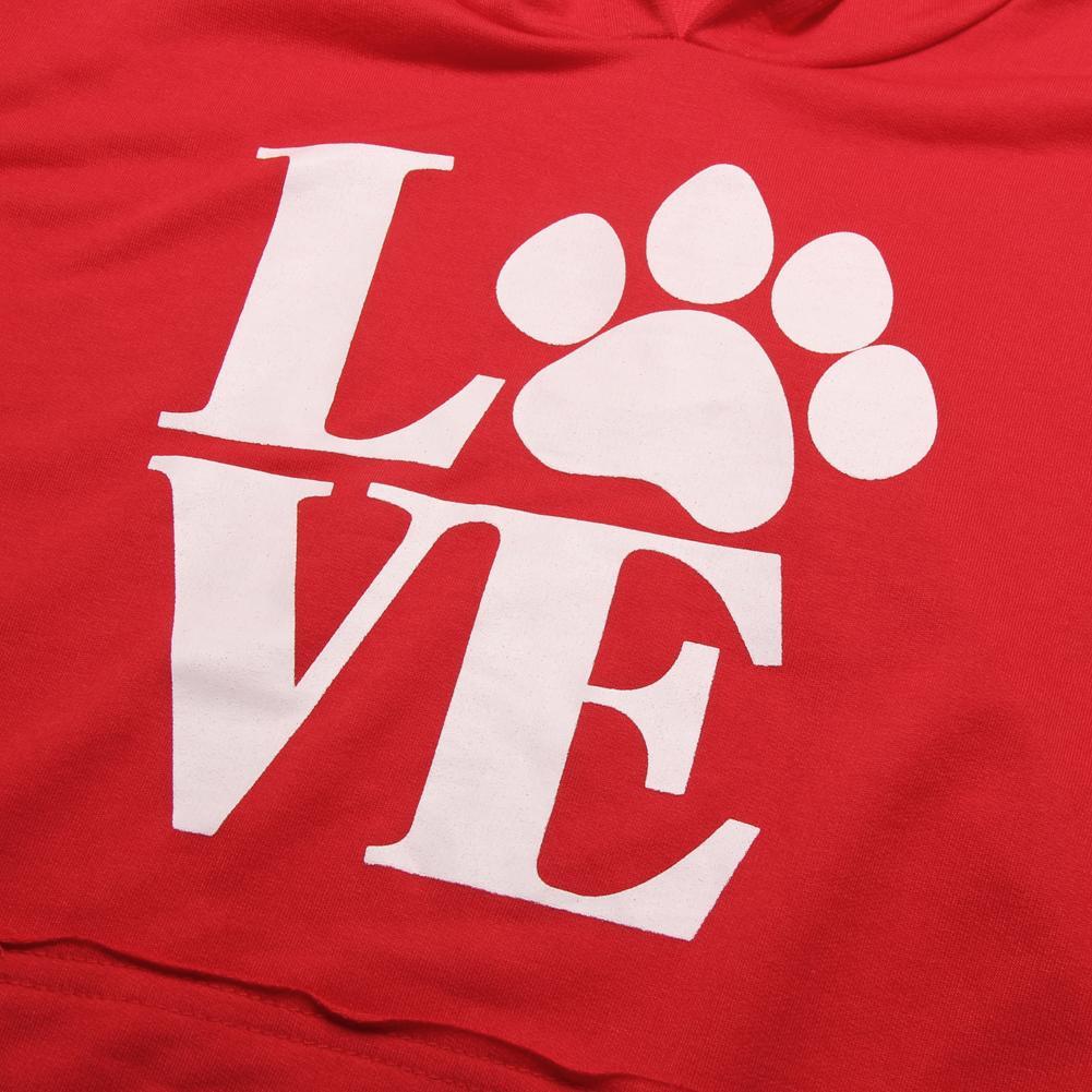 Love Paw Hoody-DogsTailCircle
