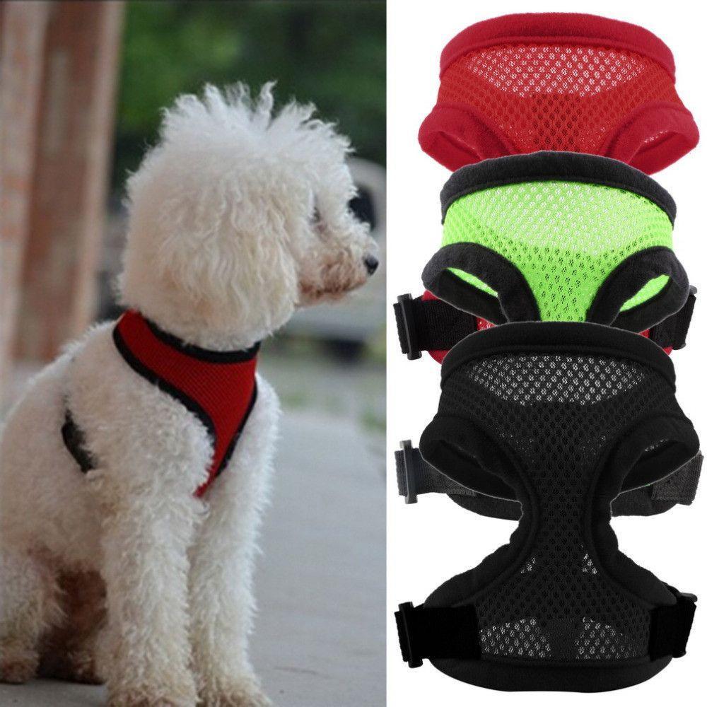 Quick-release Mesh Comfort Dog Harness-DogsTailCircle